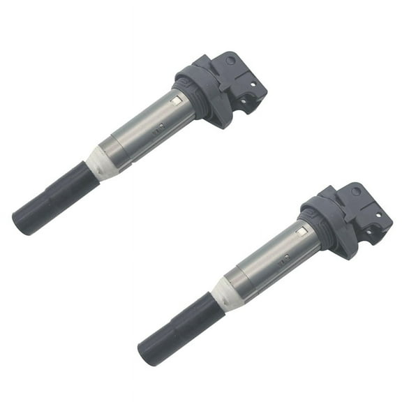2Pc Ignition Coil For- Models with Version Coil Part Number 12138616153 12137594596,2 x Car Ignition Coil,black