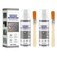 thumbnail image 1 of 2Pc Invisible Waterproof Sealant Coating With 2Pc Brushes - Self-Spraying Leak Repair Glue For Exterior Walls, Roofs, Waterproofing, Crack Sealing - For Home, Construction, Diy, 1 of 4