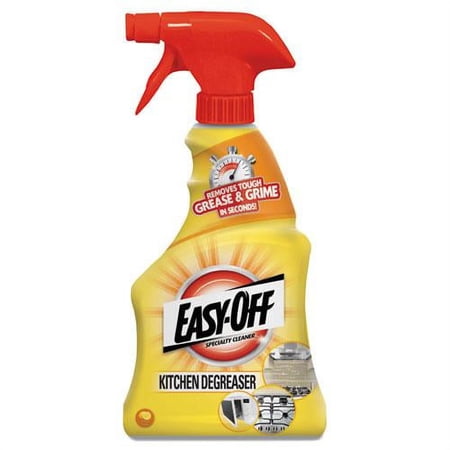 2Pc Kitchen Degreaser, Lemon Scent, 16 oz Spray Bottle