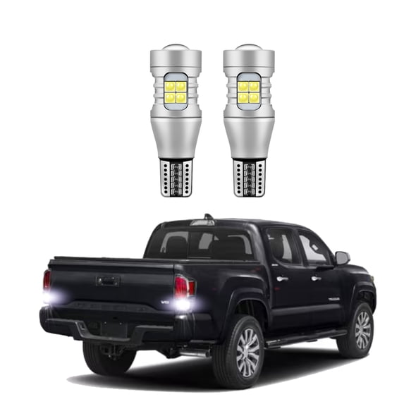 2Pc LED Reverse Lights for 2001-2023 Toyota Tacoma 6500K White Backup ...