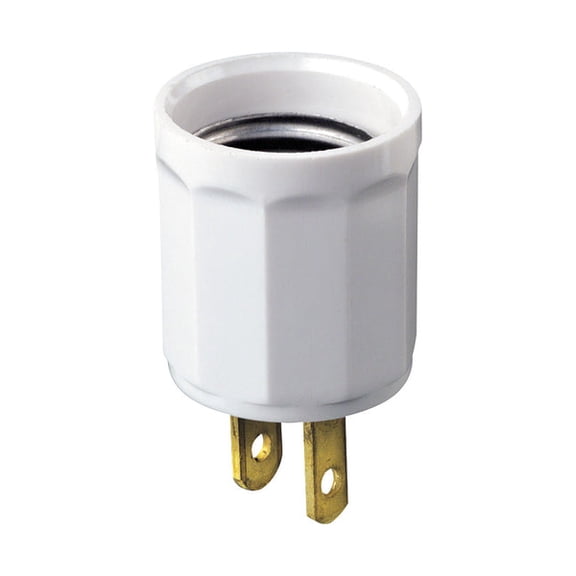 2Pc Leviton Polarized 1 outlets Adapter 1 pk