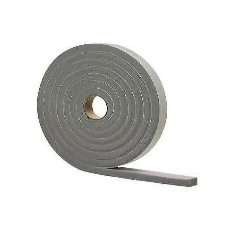M-D White Foam Weather Stripping Tape For Doors and Windows 17 ft