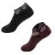 2Pc Men's Winter Warm Double-faced Fleece Bed Sock Non Slip Slipper Floor Socks Hot Black+Coffee