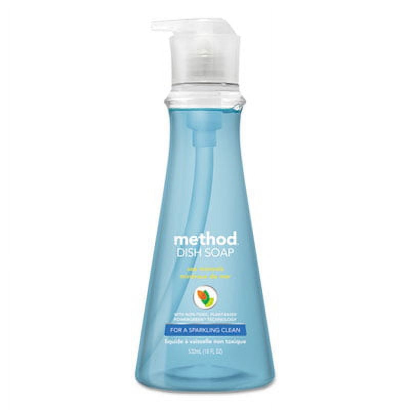 2Pc Method Dish Soap, Sea Minerals, 18 oz Pump Bottle (00734)D6
