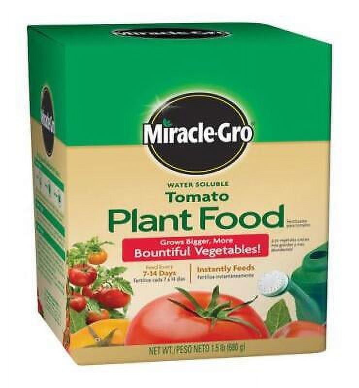 2Pc MiracleGro Granules Tomato Plant Food 1.5 lb
