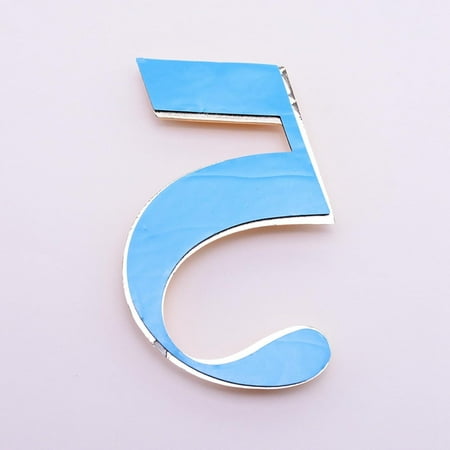 2Pc Num.5 Sign Labels PVC Number Sign Labels Reusable Normal and Reverse Mirror Hanger Cards Consecutive Live Number Tag for Live Sales Elegant Gifts