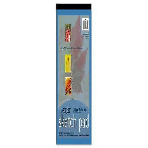 2PK PAC4746 Art1st Sketch Pad, Unruled, 50 White 9 x 12 Sheets