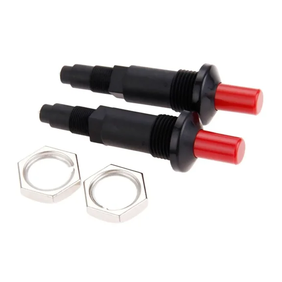2Pc Piezo Ceramic Ignitor Kit For Gas Heaters Bbq Grill Igniter Gas Stove