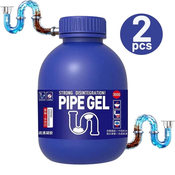 2Pc Pipe Bobo Drain Cleaner,Pipe Bobo Drain Cleaner,Pipe Bomb Drain Cleaner,Drain Opener,Powerful Unclogging,Unclog Drains, Clog Remover, Shower, Tub, For All Pipe Materials