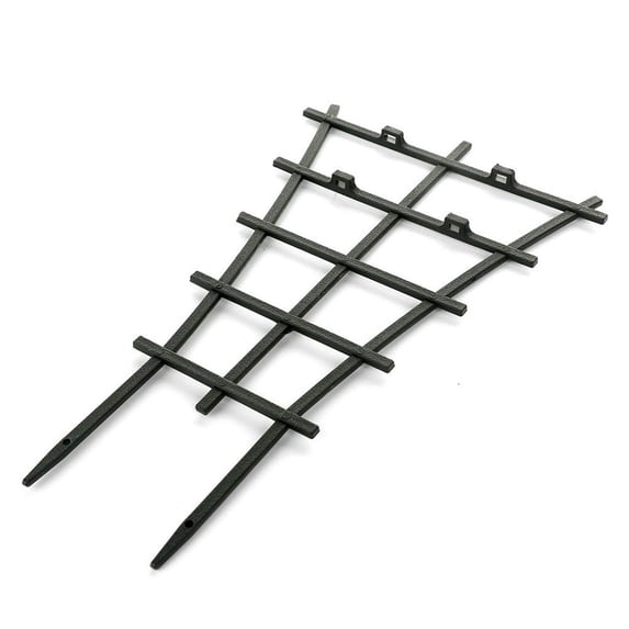 2Pc Plant Trellis for Climbing Plants, Stackable Garden Trellis, Plastic Plant Support Frame, Potted Plant Vine Trellis, DIY Lattice Grid for Indoor Outdoor Climbing Plants