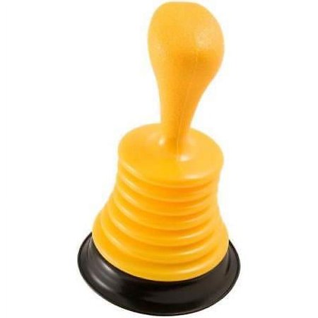2Pc Plumb Craft by Waxman Mini Home Plunger