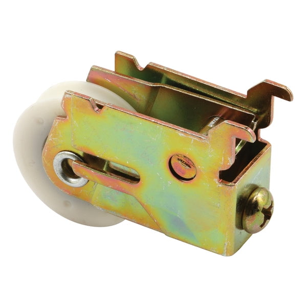 Prime-Line 1-1/4 in. D X 3/8 in. L Steel Patio Door Roller Assembly 1 pk Prime-Line 1-1/4 in. D X 3/8 in. L Steel Patio Door Roller Assembly 1 pk