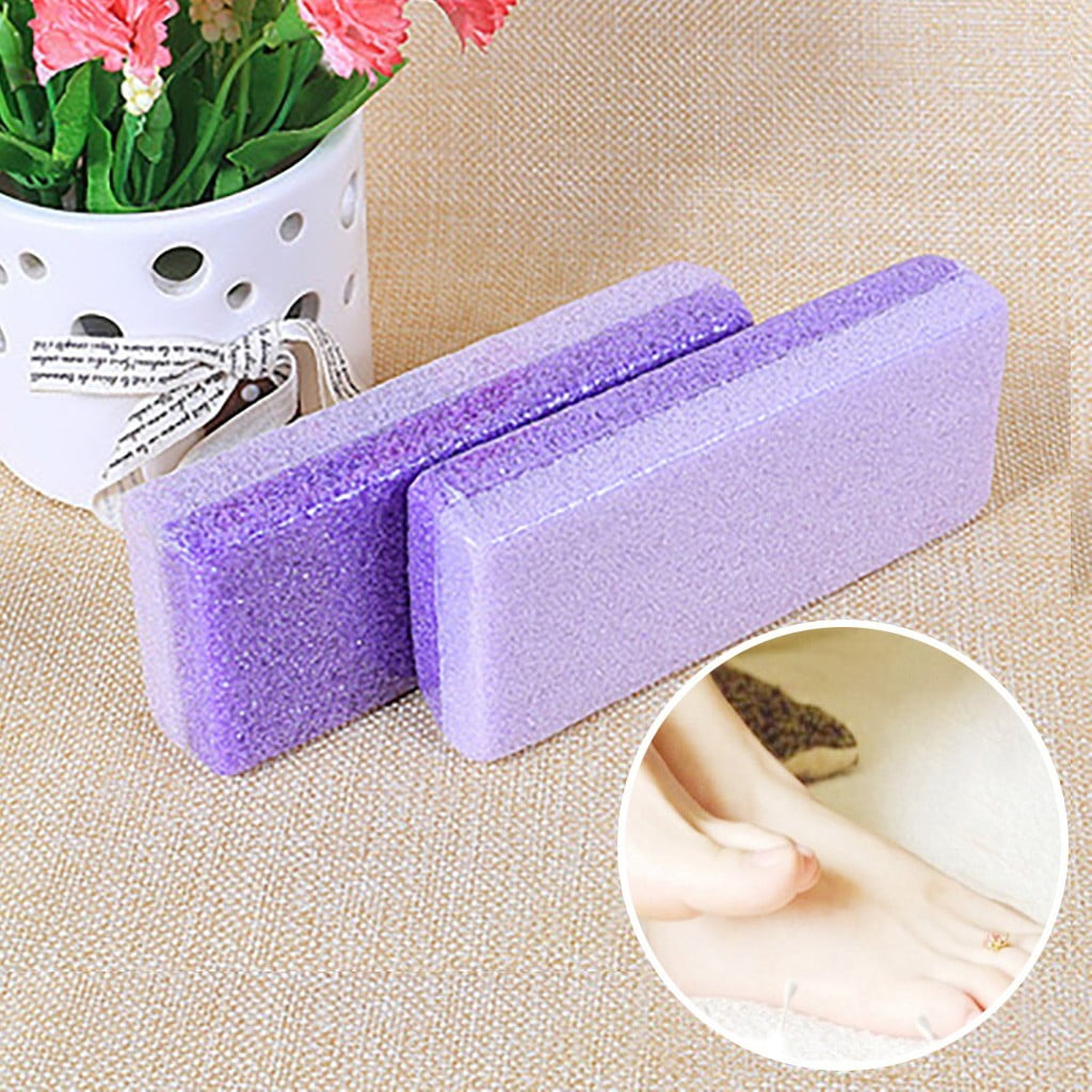 2Pc Pumice Stone for Feet, 2 in 1 Foot S^Crubber Tool for Pedicure