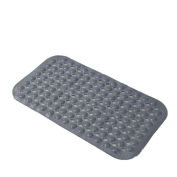 2Pc Rectangular Bathtub Mats for Shower Tub Non-Slip Bath Mat Extra Long Shower Mat,Bath Tub Mat for Bathroom with Machine Washable,BPA Free,Antis Fall Suction Cup Floor Mat Bathroom Massage Foot Mat
