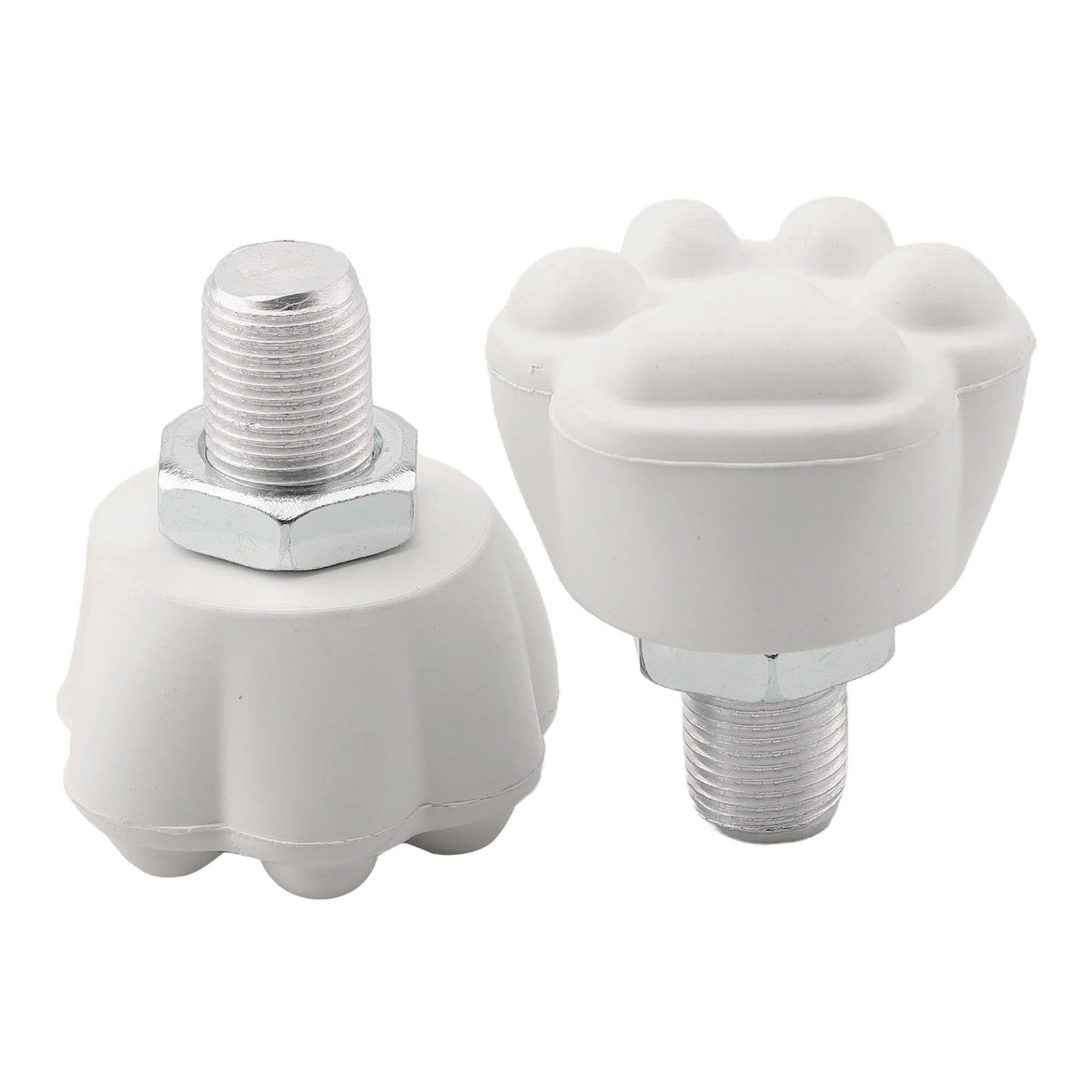 2Pc Roller Skate Toe Stoppers 15.2Mm Rubber 82A For DoubleRow Roller