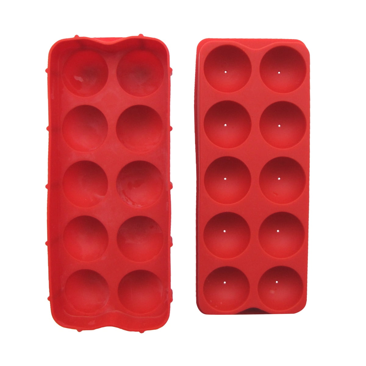 2pc Silicone Round Whiskey Ice Ball Mold Press Freezer Tray Bourbon Sphere Maker 2pc Silicone Round Whiskey Ice Ball Mold Press Freezer Tray Bourbon Sphere Maker