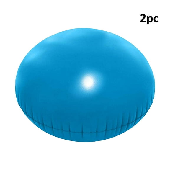 2Pc Round Swimming Pool Pillow for Above Ground Swimming Pool Covers, Pool Pillows for Closing Winter, 4X4Ft