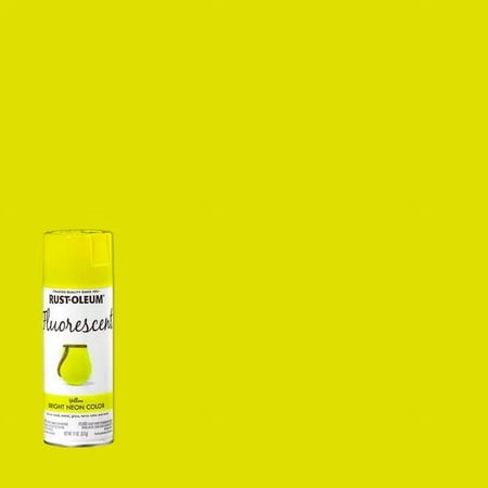 2Pc Rust-Oleum Specialty Fluorescent Yellow Spray Paint 11 oz.