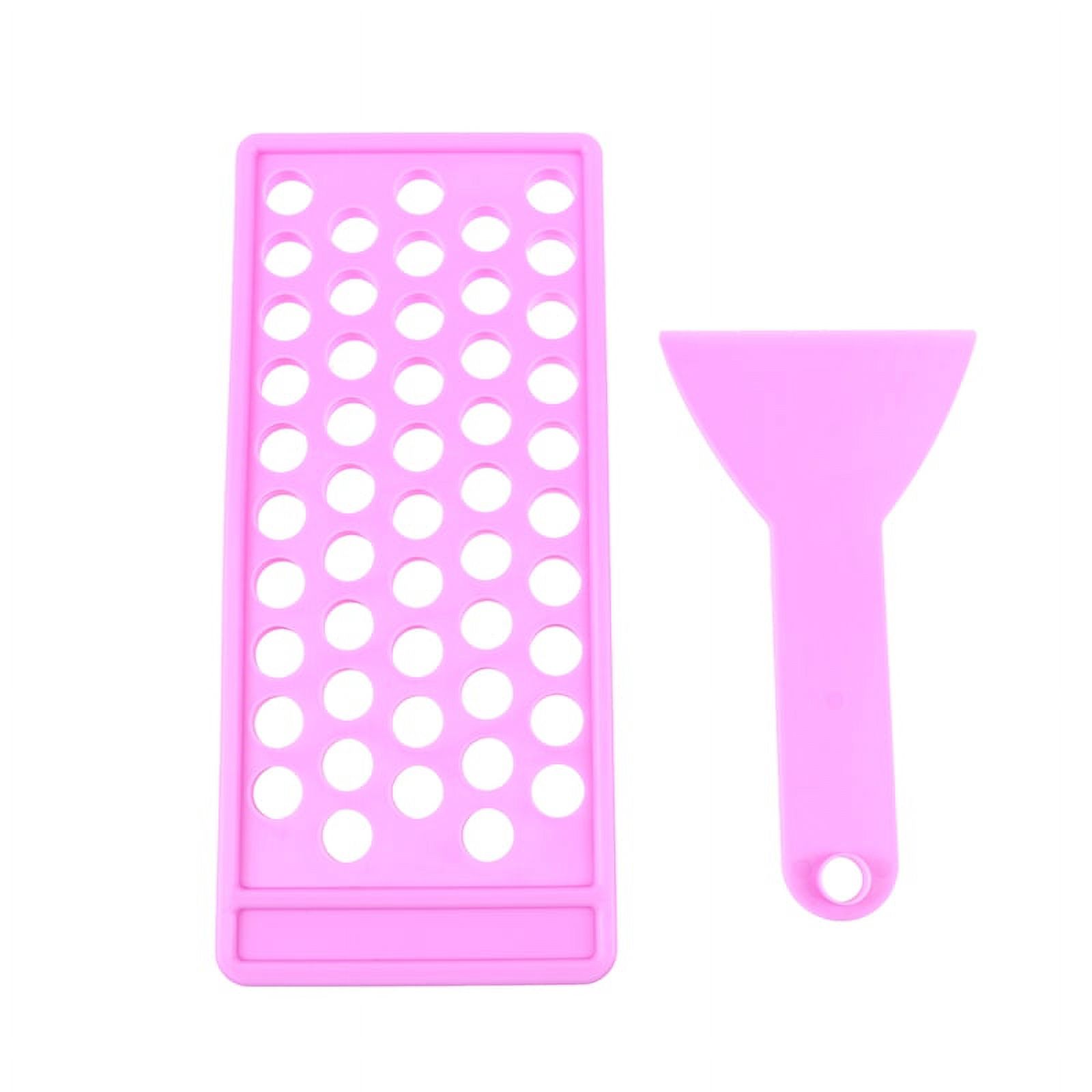 2Pc/Set Diy Lip Balm Lip Gloss Crafting Kit Wax Pouring Tray Spatula ...