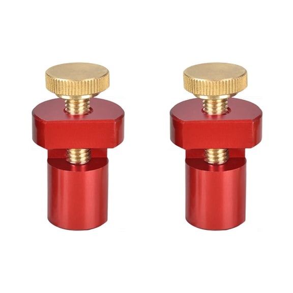 2Pc Stair Gauges for Conventional Framing Square Stops Framing Tool Rafter Gauge Workbench Peg Brake Stops Clamp 20mm