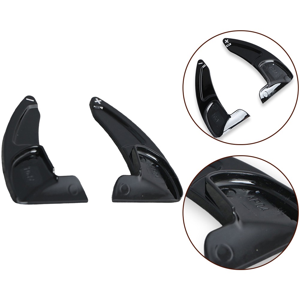 2Pc Steering Wheel Paddle Shifter Trim For Jeep For Grand For Cherokee