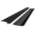 thumbnail image 1 of 2Pc Stove Gap Strips Silicone Gap Strips Kitchen Counter Anti-Oil T-Shaped Strips Gap Anti-Fouling Strips Black Protection Pad Kitchen Cleaning Supplies Black Eguiwyn Clearance!, 1 of 3