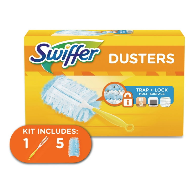 Dusters Starter Kit, Dust Lock Fiber, 6 Dusters Starter Kit, Dust Lock Fiber, 6