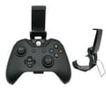 thumbnail image 1 of 2Pc Universal Phone Mount Bracket Gamepad Controller Clip Stand Holder for One Game Handle (Black), 1 of 7