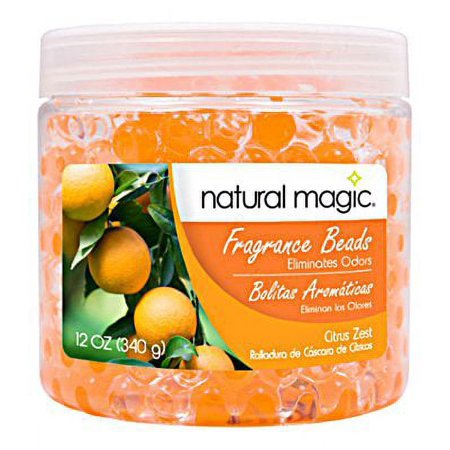 2Pc Weiman 4133 Natural Magic 12 Ounce Citrus Gel Beads