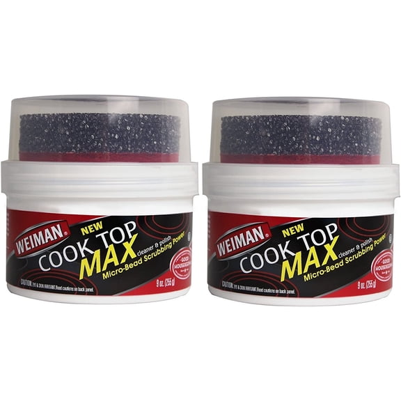 2Pc Weiman 66 9 Ounce Cook Top Cleaner