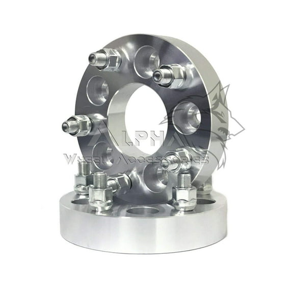 2Pc Wheel Adapters 5x4.5 To 5x5 Adapts 5x5 Wheels On 5x4.5 Vehicle 1.25" Thick