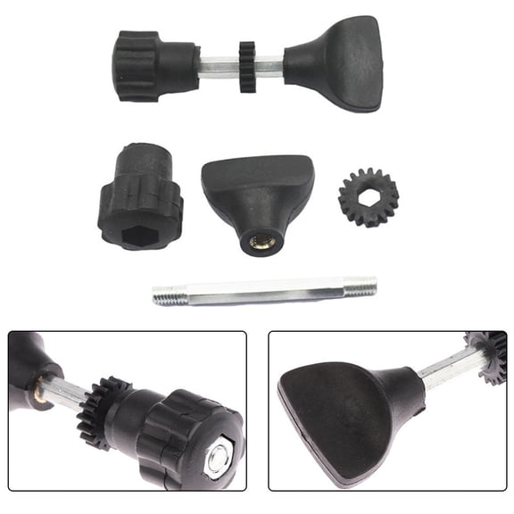 2Pc Wooden Router Base Trimming Milling Machine Electric Trimmer Gear Screw
