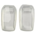 thumbnail image 1 of 2Pc for Toyota Transparent Clear Smart Car Key Fob Cover Case Holder Accessories, 1 of 8