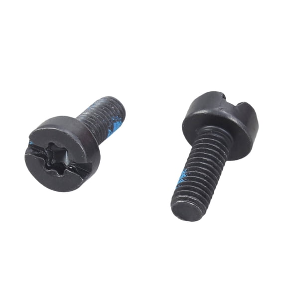 2Pce Sturdy Steel Tile Sawed Replacement Screws Portable Fit Convenient for Blade Arbor Stability and Adjustments