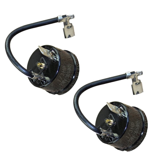 2Pcs 1/2HP/1/3HP/1/4HP/1/5HP/1/6HP Refrigerator Freezer Compressor Overheat