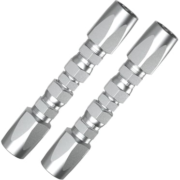 2 Pack 1/4 Inch ID Hydraulic Hose Repair Kit – Reusable Field Fitting For 2-Wire Hose