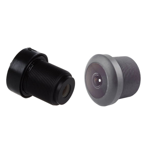 2Pcs 1/3 CCTV 2.8mm/1.8mm Lens Black for CCD Security Box Camera,2* CCTV Lens,Black