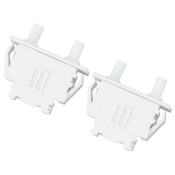2Pcs 1.4A 250V 4-Pin Door Switch Refrigerator Light Door Control Switch Accessories For -25℃ To +55℃ Low Contact Resistance