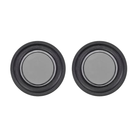 2Pcs 1.5" 40mm Bass Speaker Passive Radiator Rubber Vibration DIY Repair