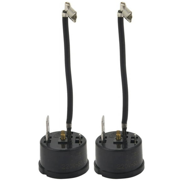 2Pcs 1/5HP 150W Refrigerator Thermal Overload Protector Compressor Replacement Part for Mini Refrigerator, Wine Center