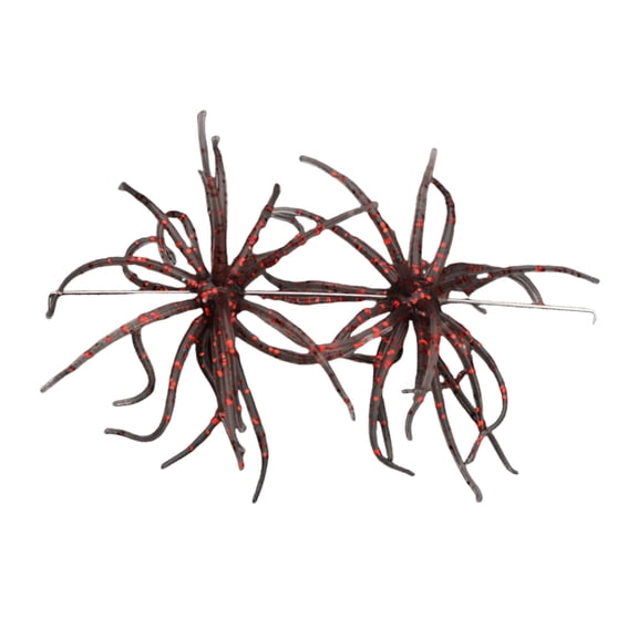 2Pcs 1.7g Swimming Lures Baits Artificial Slow Floating Lures Soft Lures Simulation Urchins Baits with Urchins Shape