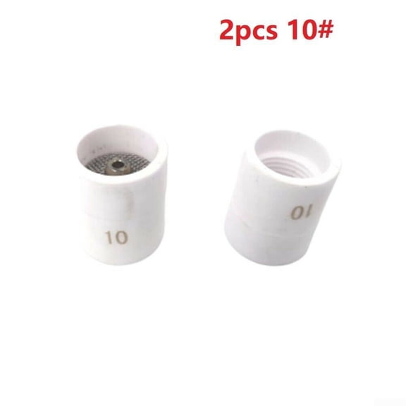 2Pcs 10# 12# Ceramic Cup For TIG Welding Torch WP-17/18/26/9/20 Agon Arc Welding