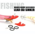 thumbnail image 1 of 2Pcs 10/15/20/25g Dedicated Jig EGI Sinker Various Specifications Weight Increase Fishing Supplies Squid Jig Sinker for Outdoor, 1 of 8