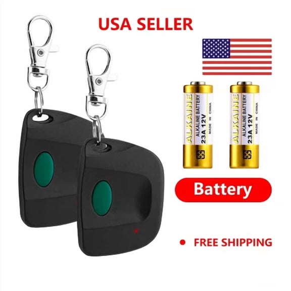 2Pcs 10 Dip For Stanley 1050/1082/105015/1094 D2001 Garage Door Opener Remote