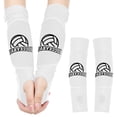 thumbnail image 1 of 2Pcs 10 Inch Volleyball Arm Sleeves with Padding and Thumbholes for Passing Practice and Forearm Protection for Athletes and Sports Enthusiasts, 1 of 8