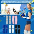 thumbnail image 1 of 2Pcs 10 Inch Volleyball Passing Sleeves with Protective Wrist Pads and Breathable Spandex Blend for High Intensity Competitive Team Sports and Drills, 1 of 8