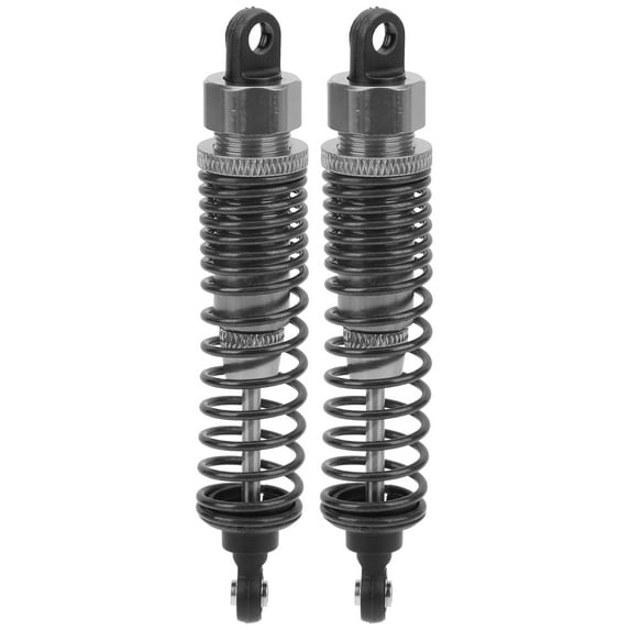 2Pcs 100mm Metal Shock Absorber Damper for SLASH 2WD Car Upgrade PartsTitanium