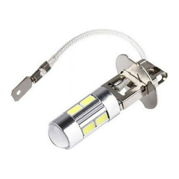 2Pcs 10SMD 6500K LED White Light Spot Headlight Driving Lamp Bulb