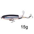 thumbnail image 1 of 2Pcs 10cm/14cm Artificial Water Fishing Lure Whopper Lure Perform Smooth Rotation Tail Equipment, 1 of 9