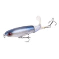 thumbnail image 1 of 2Pcs 10cm/14cm Artificial Water Fishing Lure Whopper Lure Perform Smooth Rotation Tail Equipment, 1 of 9